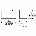 Exo 6 Dual Flush Mount | Flush Mounts | Visual Comfort Modern - Light House Co.