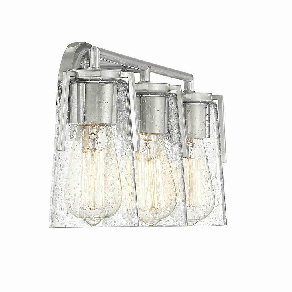 Sacremento 3 Light Vanity | Vanity Light | Savoy House - Light House Co.