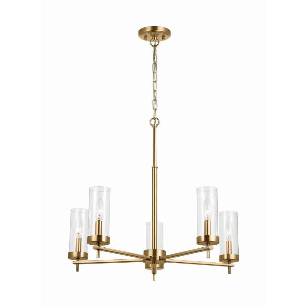 Zire Five Light Chandelier | Chandeliers | Visual Comfort Studio - Light House Co.