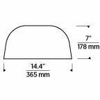 Foundry 15 Flush Mount | Flush Mounts | Visual Comfort Modern - Light House Co.