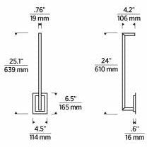 Stagger Wall Sconce | Wall Sconce | Visual Comfort Modern - Light House Co.