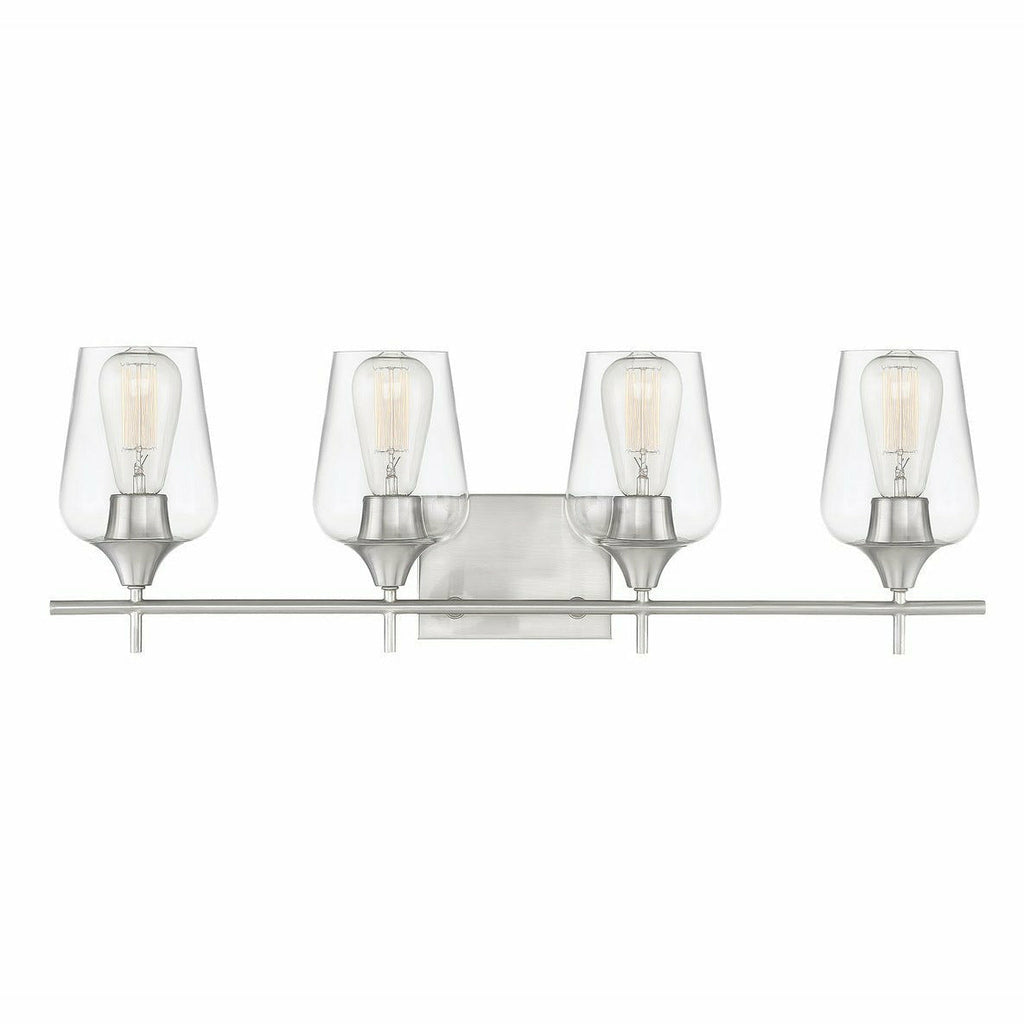 Octave 4 Light Vanity | Vanity Light | Savoy House - Light House Co.