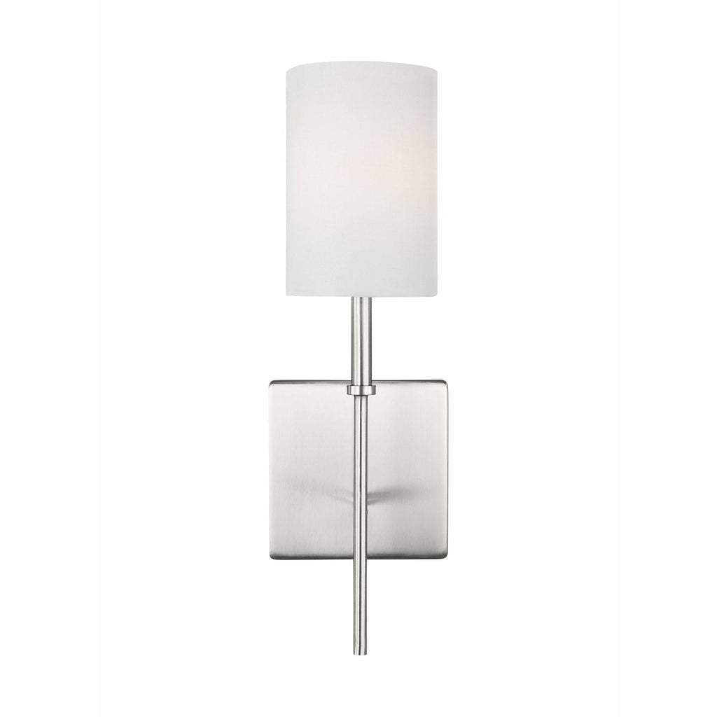 Foxdale Sconce in brushed nickel