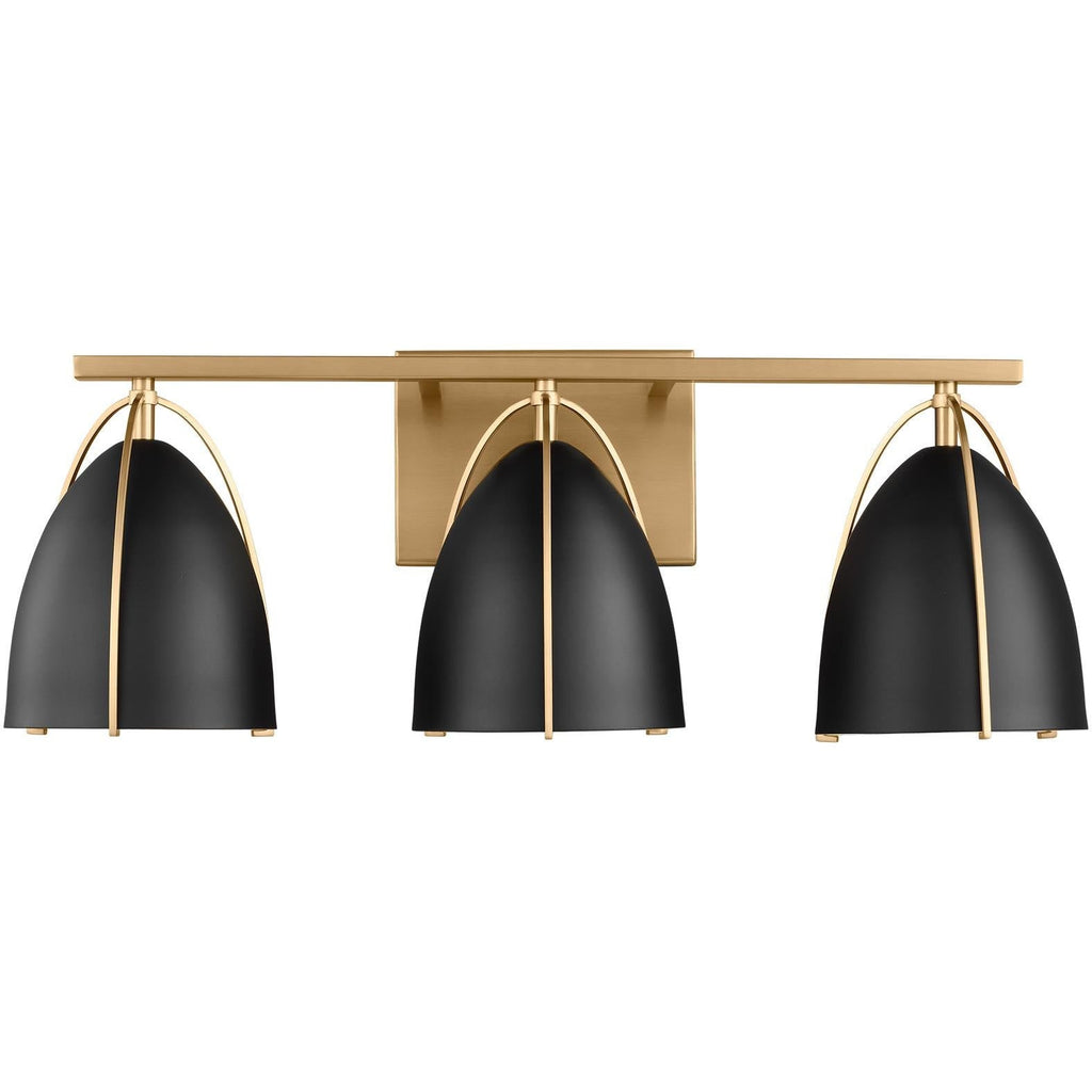 Norman Three Light Vanity | Vanity Light | Visual Comfort Studio - Light House Co.