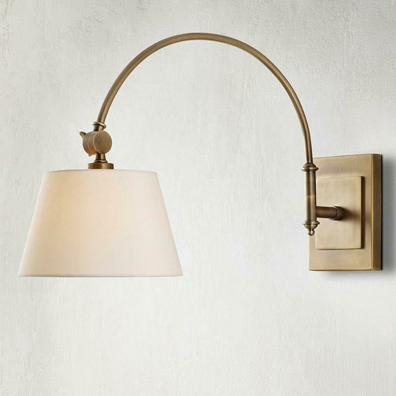 Ashy Swing-Arm Sconce | Wall Sconce | Currey & Company - Light House Co.