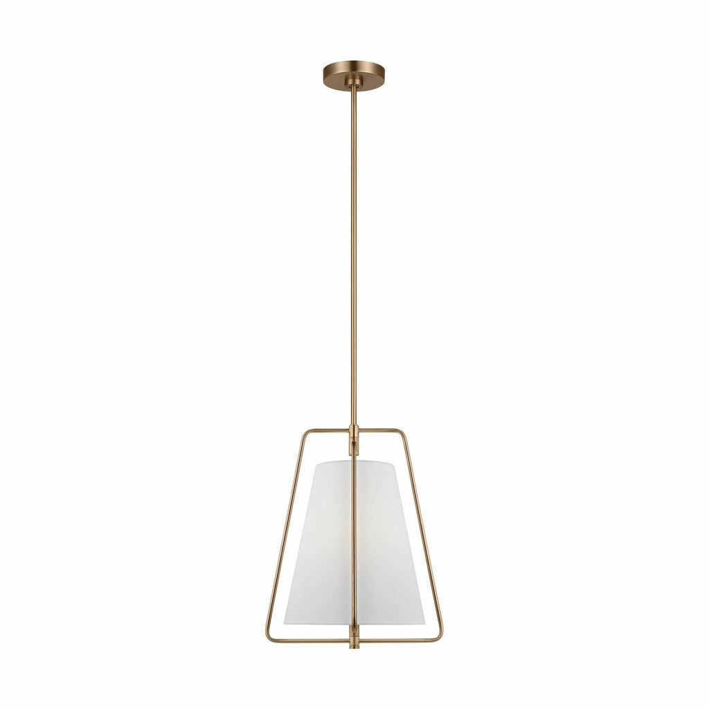 Allis Pendant in satin brass