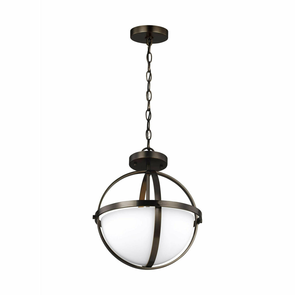 Alturas Two Light Semi-Flush Convertible Pendant - Light House Co.