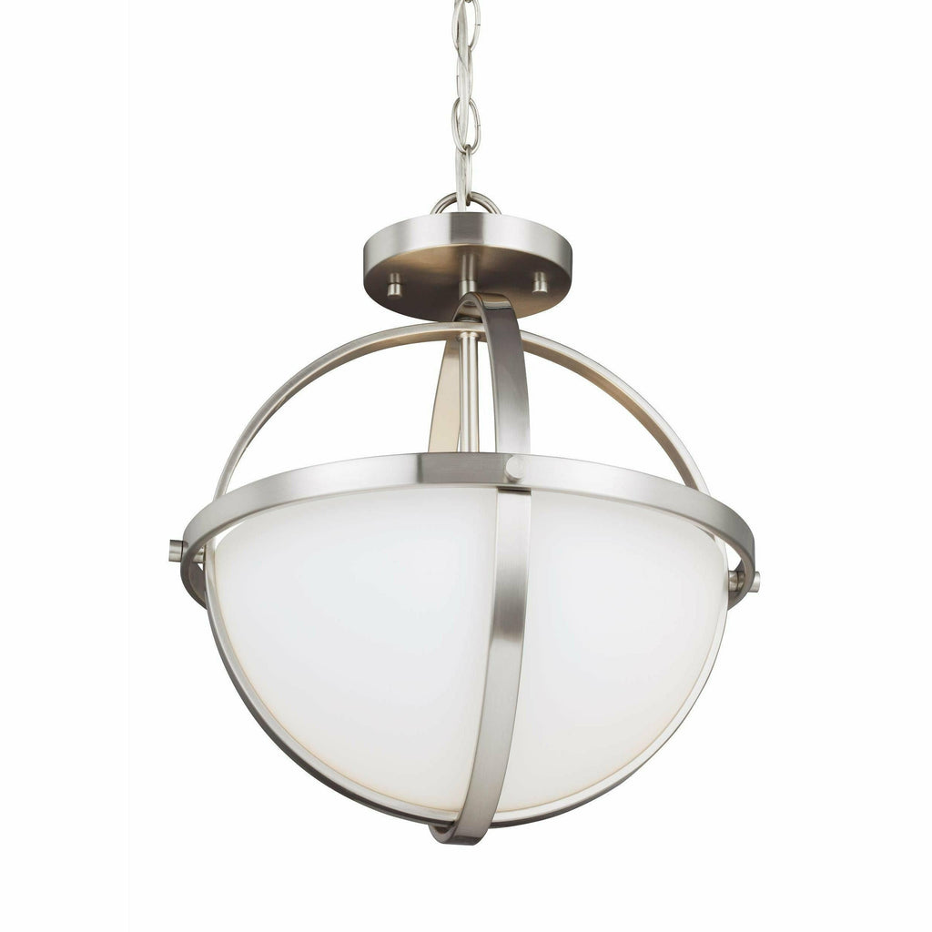 Alturas Two Light Semi-Flush Convertible Pendant - Light House Co.