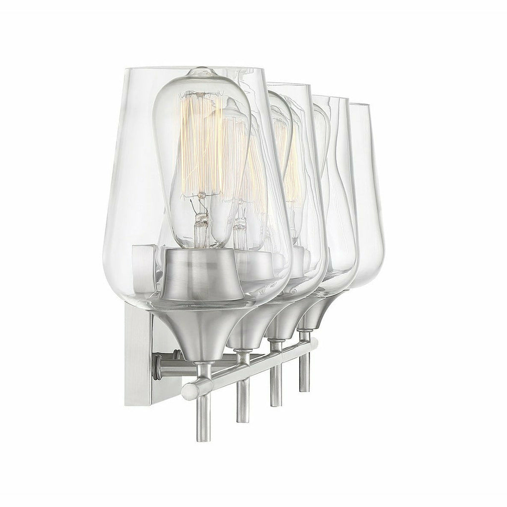 Octave 4 Light Vanity | Vanity Light | Savoy House - Light House Co.