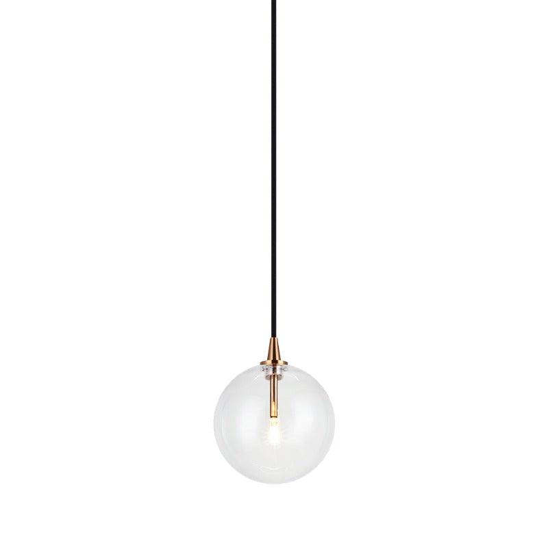 Small Bolha Pendant in Brass