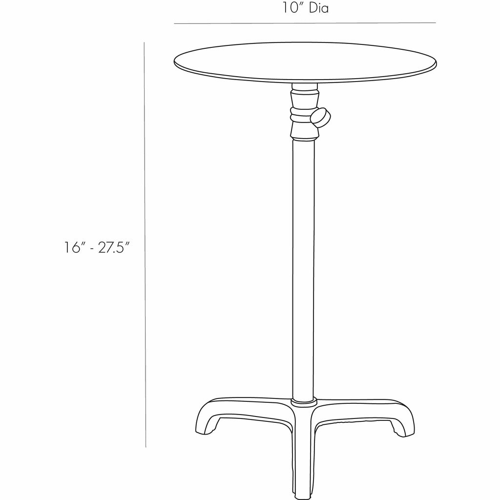 Addison Short Accent Table - Light House Co.