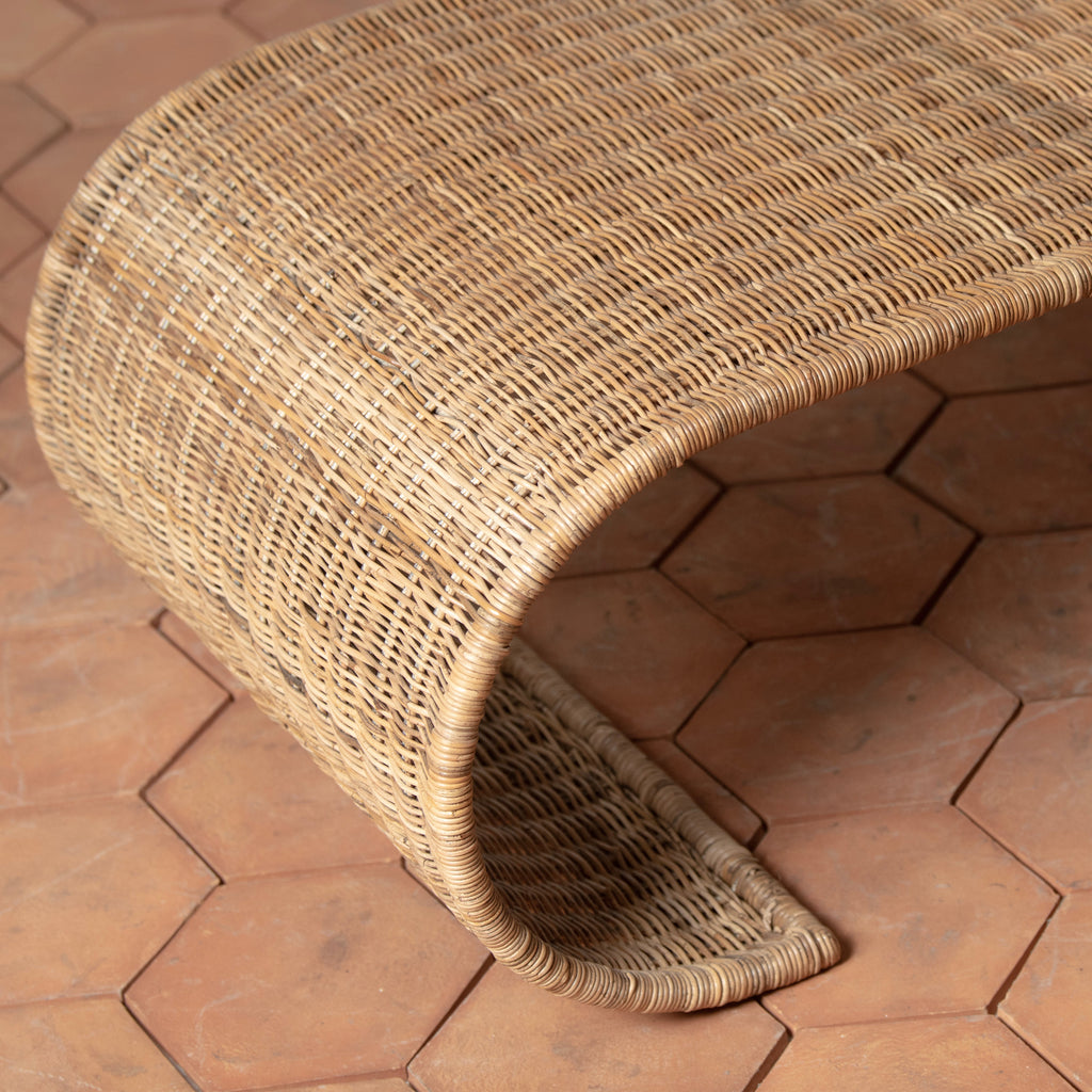 Healdsburg Wicker Coffee Table - Light House Co.