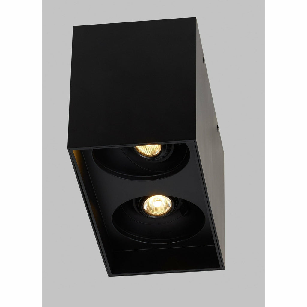 Exo 6 Dual Flush Mount | Flush Mounts | Visual Comfort Modern - Light House Co.