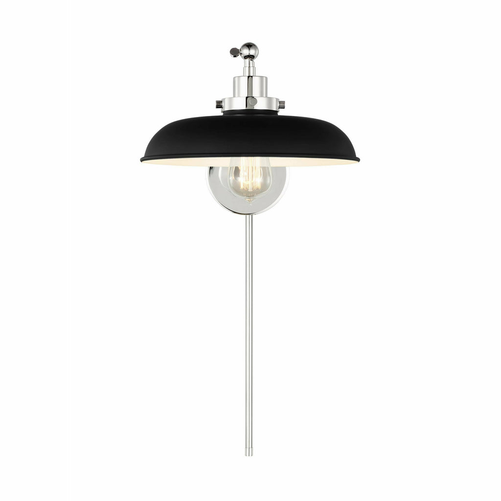 Wellfleet Single Arm Wide Task Sconce | Wall Sconce | Visual Comfort Studio - Light House Co.