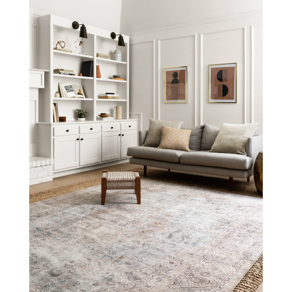 Loren Silver / Slate - Area Rug