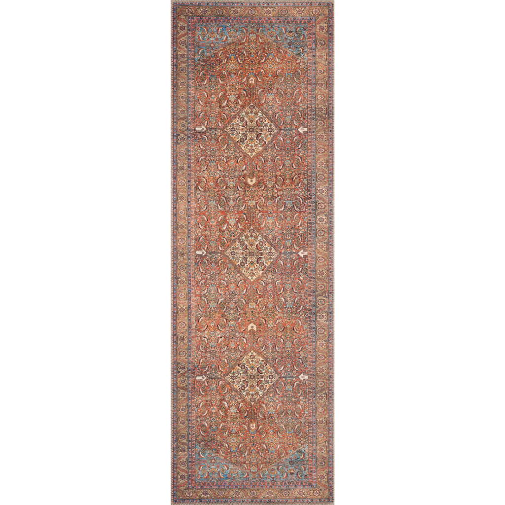 Loren Red / Multi - Area Rug