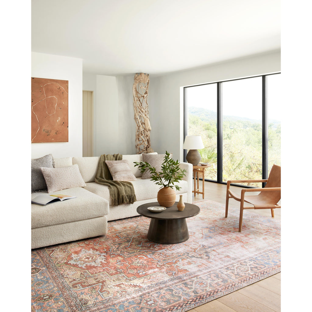 Loren Terracotta / Sky - Area Rug