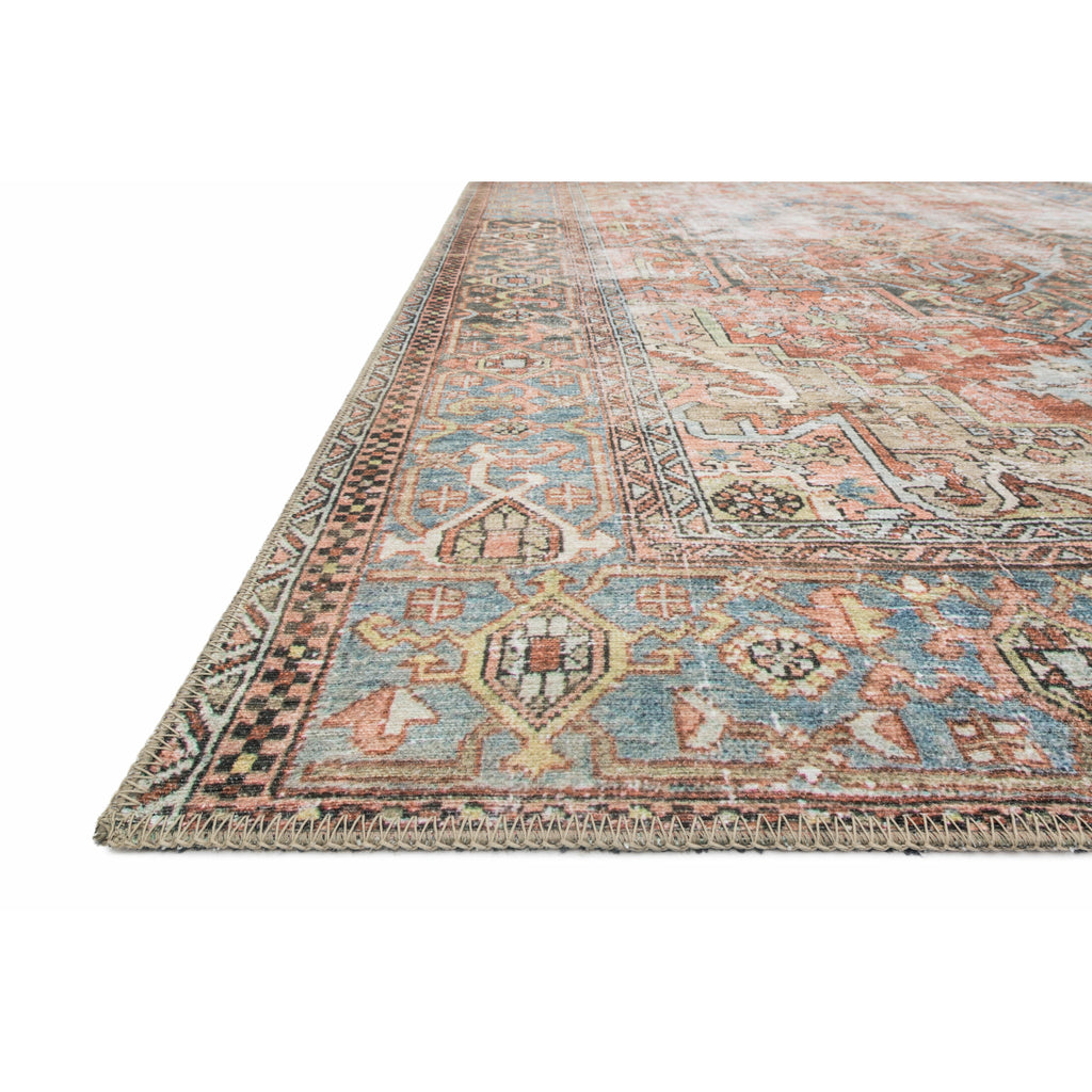 Loren Terracotta / Sky - Area Rug