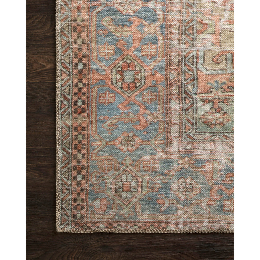 Loren Terracotta / Sky - Area Rug