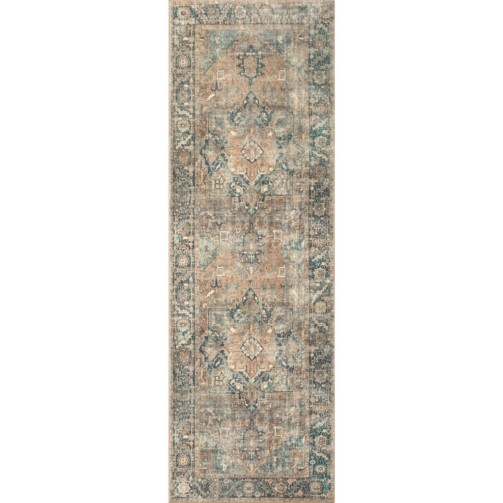 Margot Terracotta / Lagoon - Area Rug