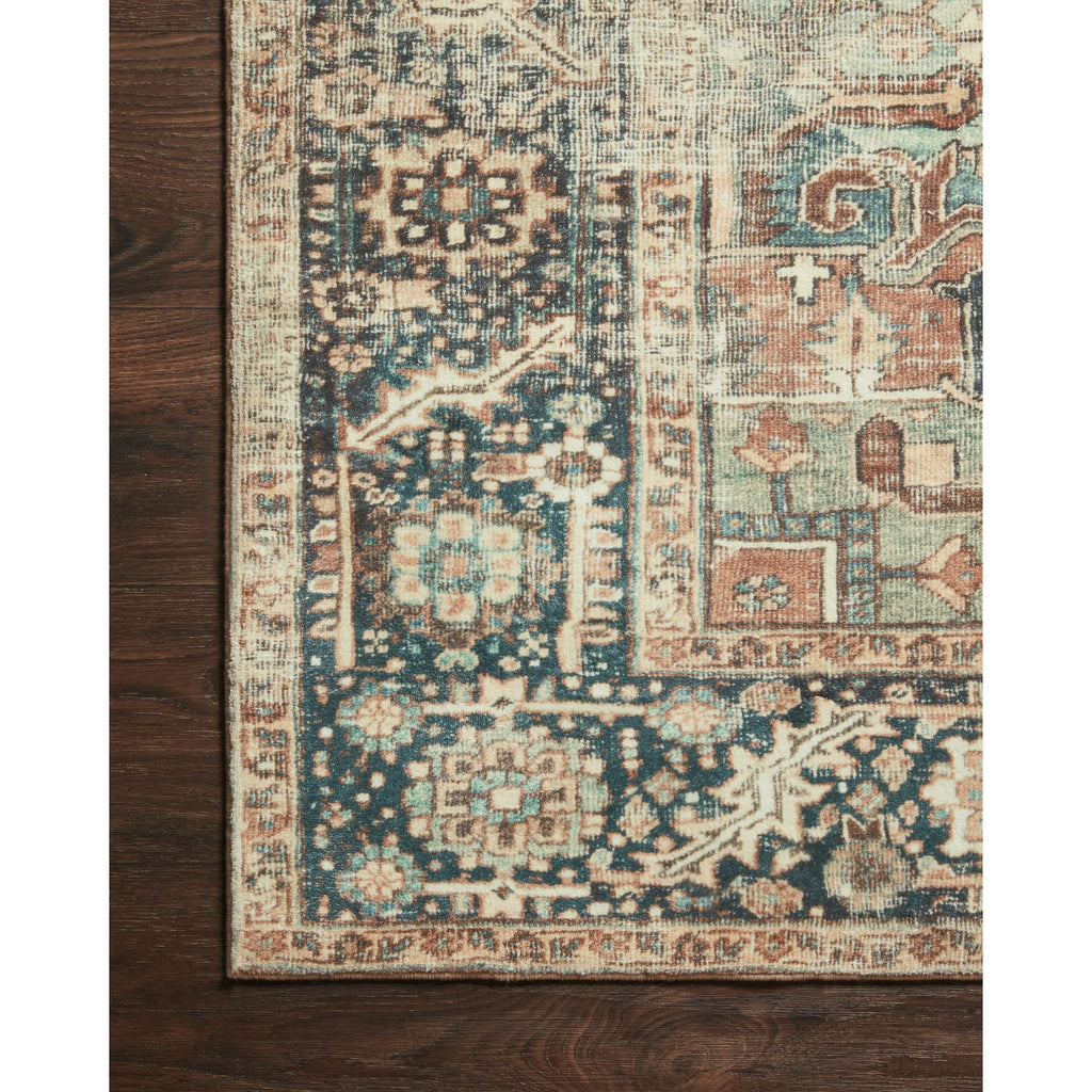 Margot Terracotta / Lagoon - Area Rug