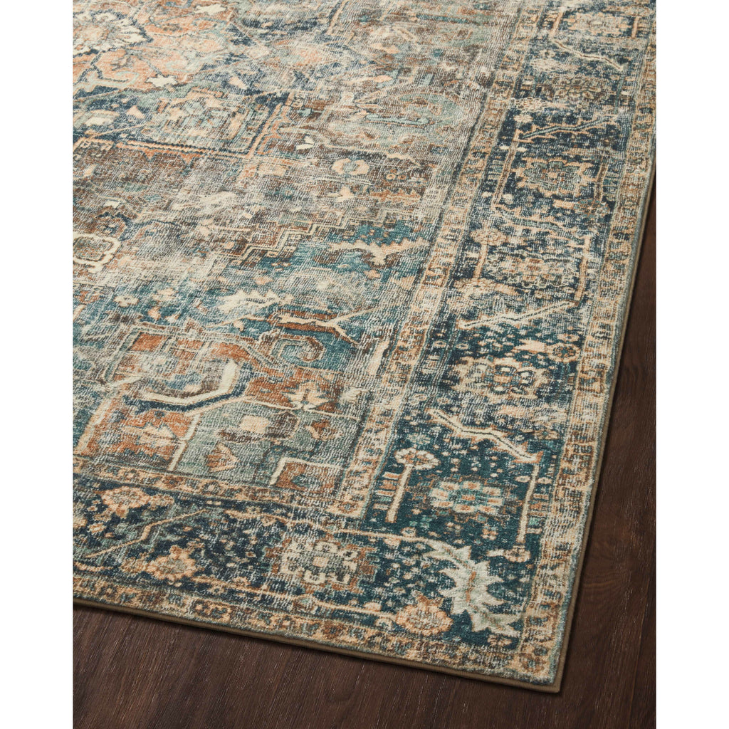 Margot Terracotta / Lagoon - Area Rug