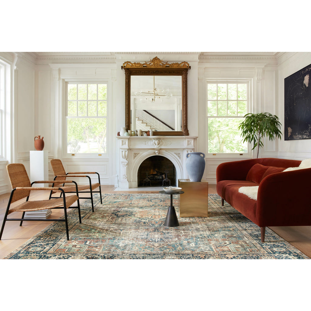 Margot Terracotta / Lagoon - Area Rug