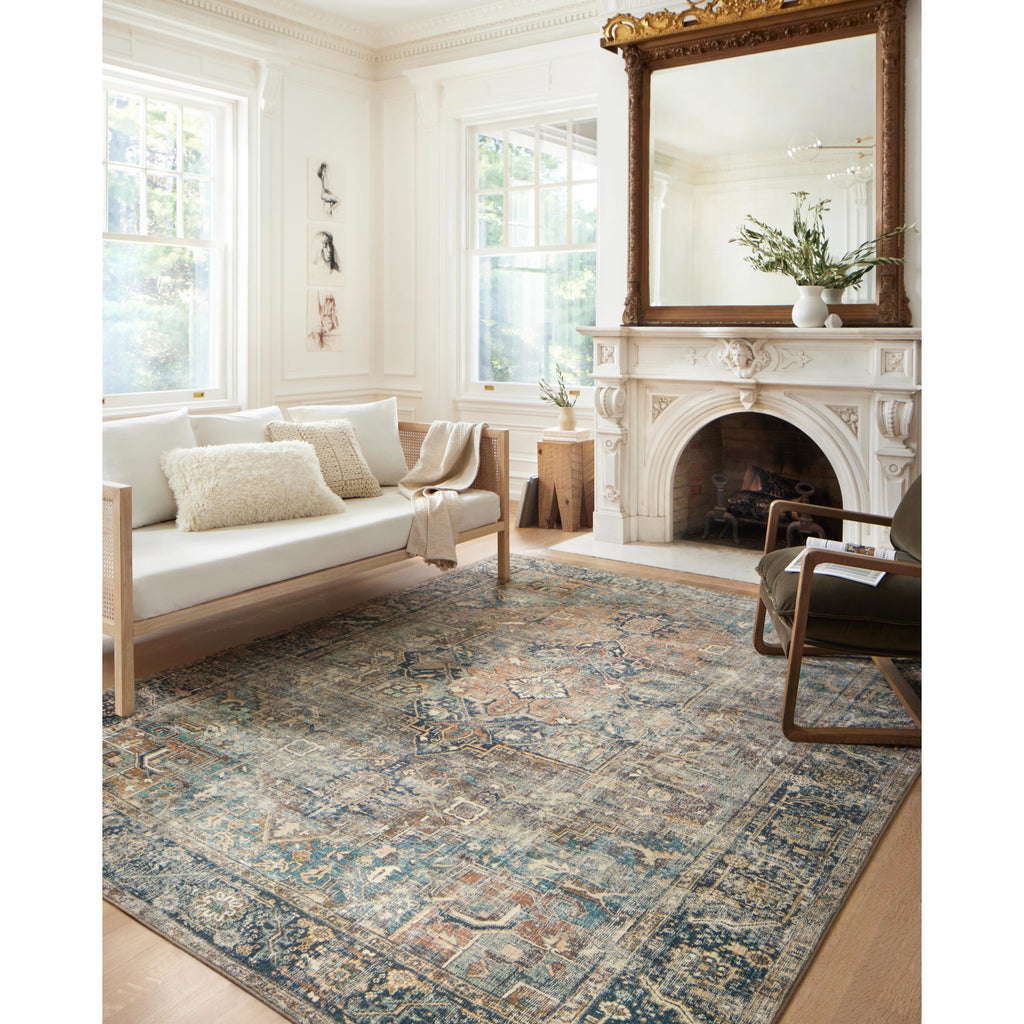 Margot Terracotta / Lagoon - Area Rug