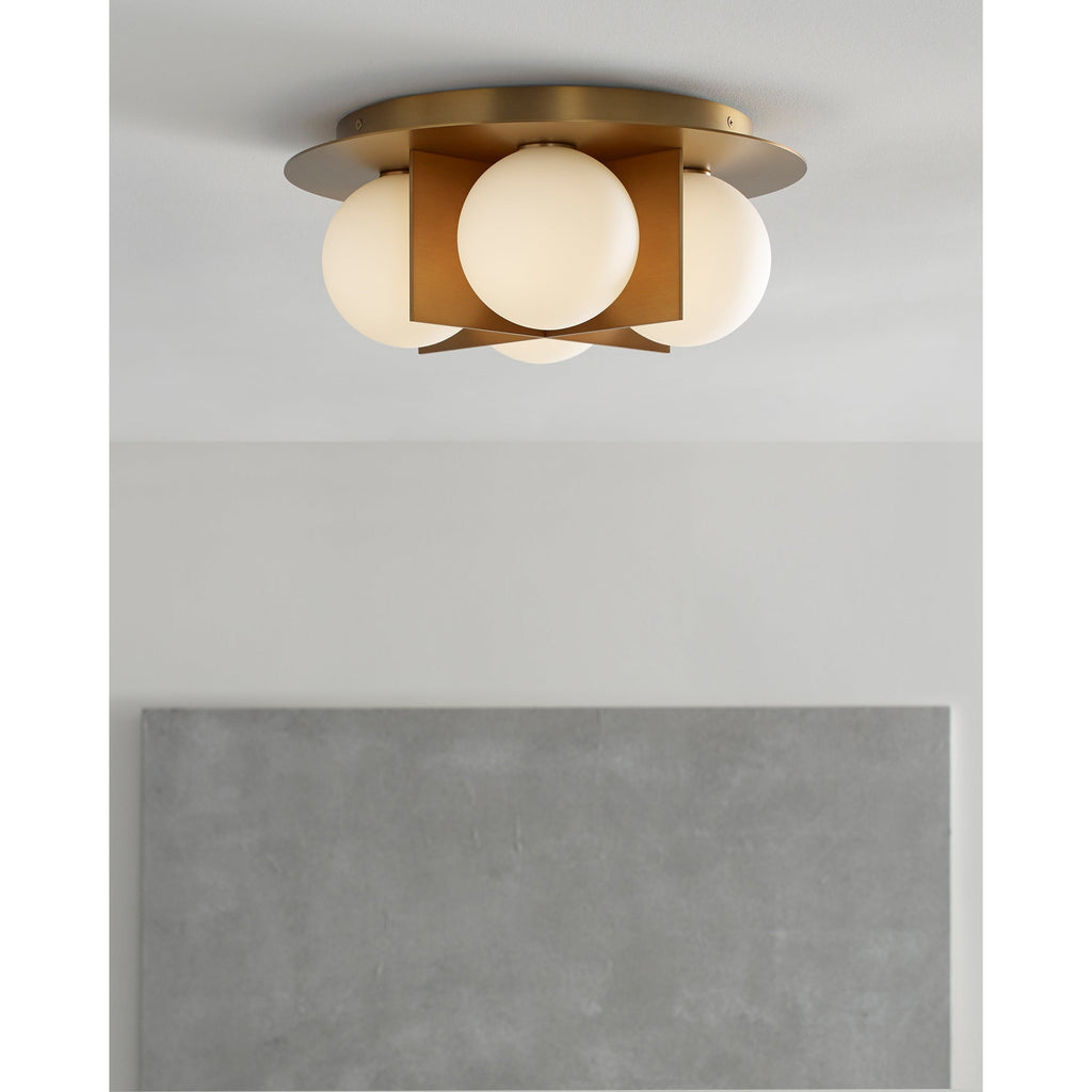 Orbel Flush Mount | Flush Mounts | Visual Comfort Modern - Light House Co.