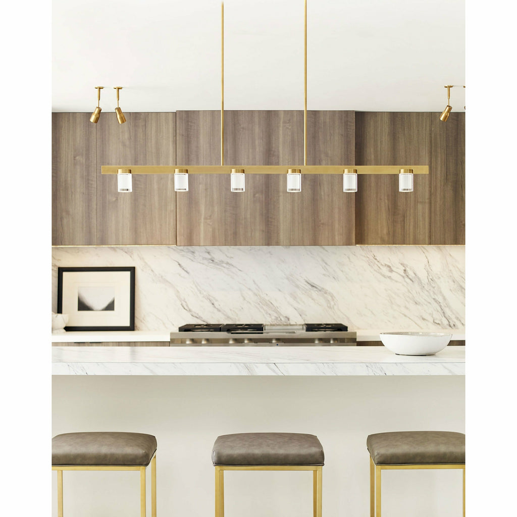 Esfera Large Linear Chandelier | Linear | Visual Comfort Modern - Light House Co.