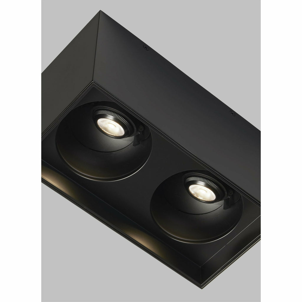 Exo 6 Dual Flush Mount | Flush Mounts | Visual Comfort Modern - Light House Co.