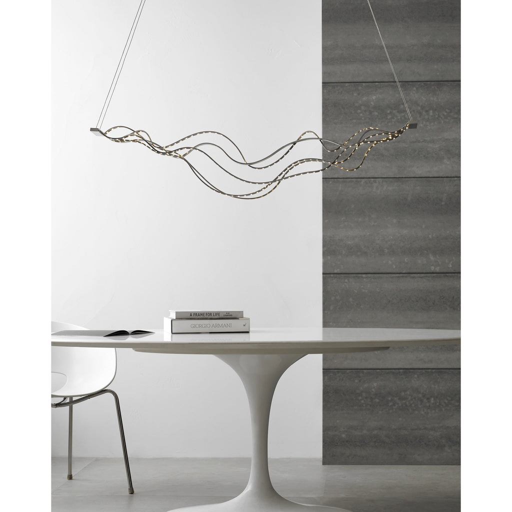 Surge Linear Chandelier | Chandeliers | Visual Comfort Modern - Light House Co.