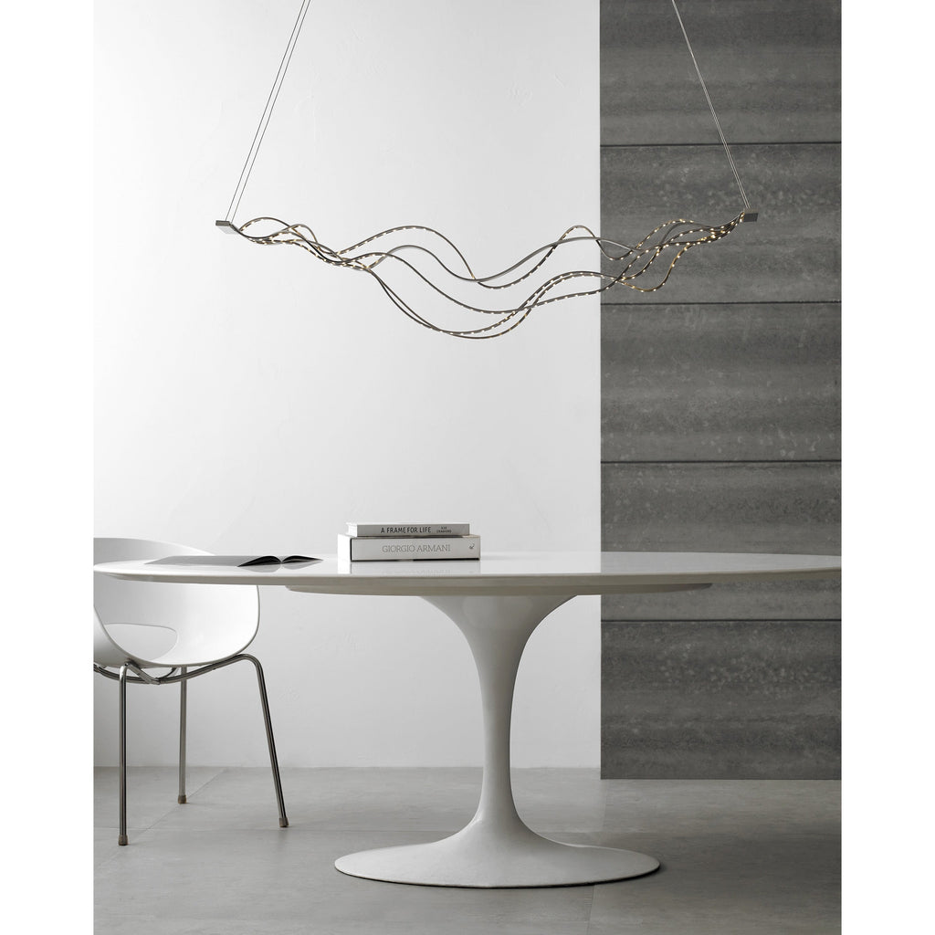 Surge Linear Chandelier | Chandeliers | Visual Comfort Modern - Light House Co.