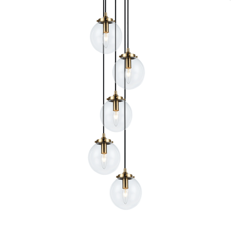 Bougie 5 Light Chandelier | Chandeliers | Matteo - Light House Co.