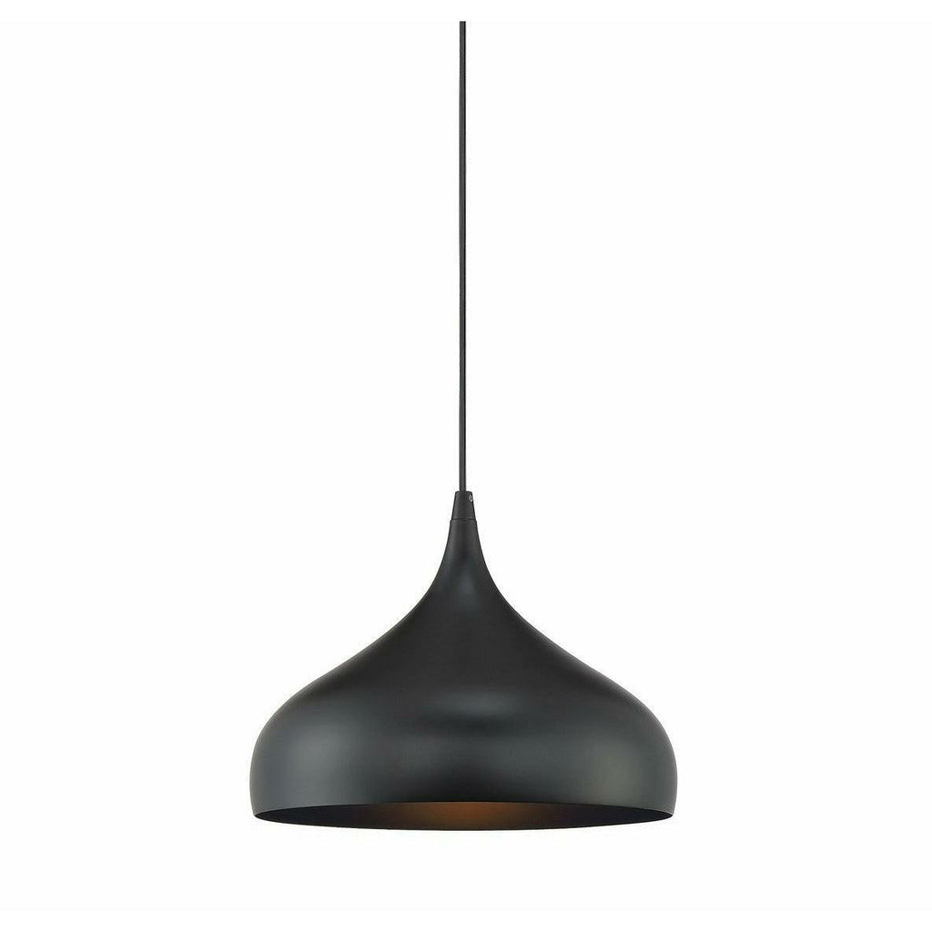 Alden Pendant | Matte Black