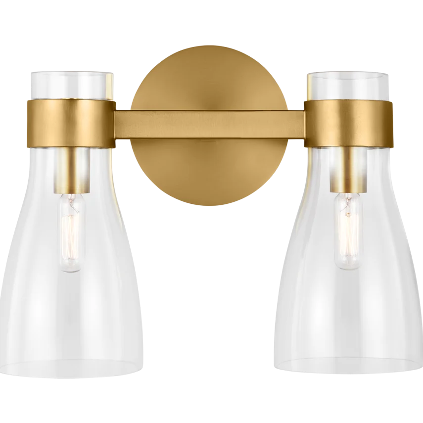 Moritz Two Light Vanity | Vanity Light | Visual Comfort Studio - Light House Co.