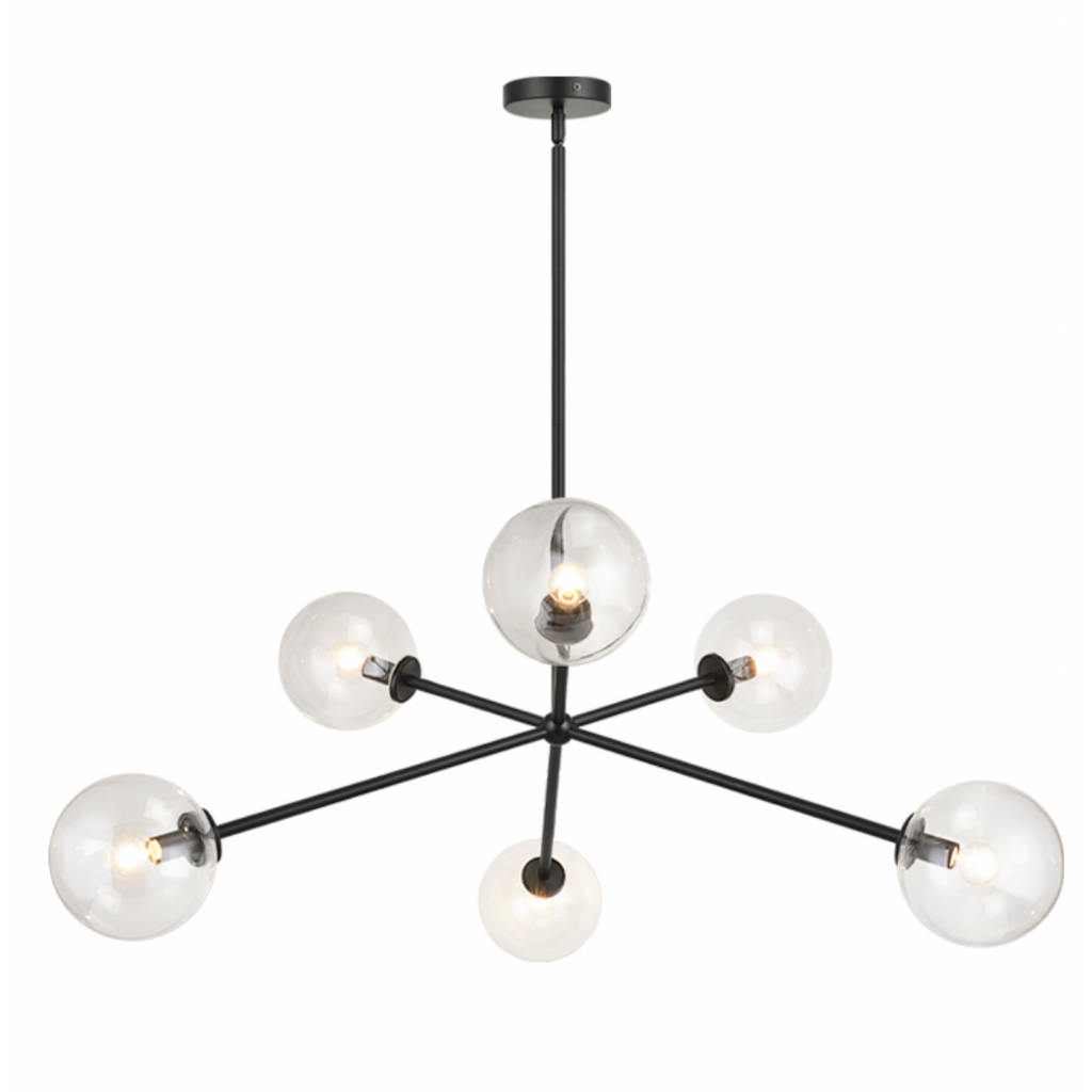 Novo 6-Light Chandelier | Chandeliers | Matteo - Light House Co.