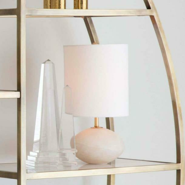 Alabaster Mini Orb Lamp | Table Lamps | Regina Andrew - Light House Co.