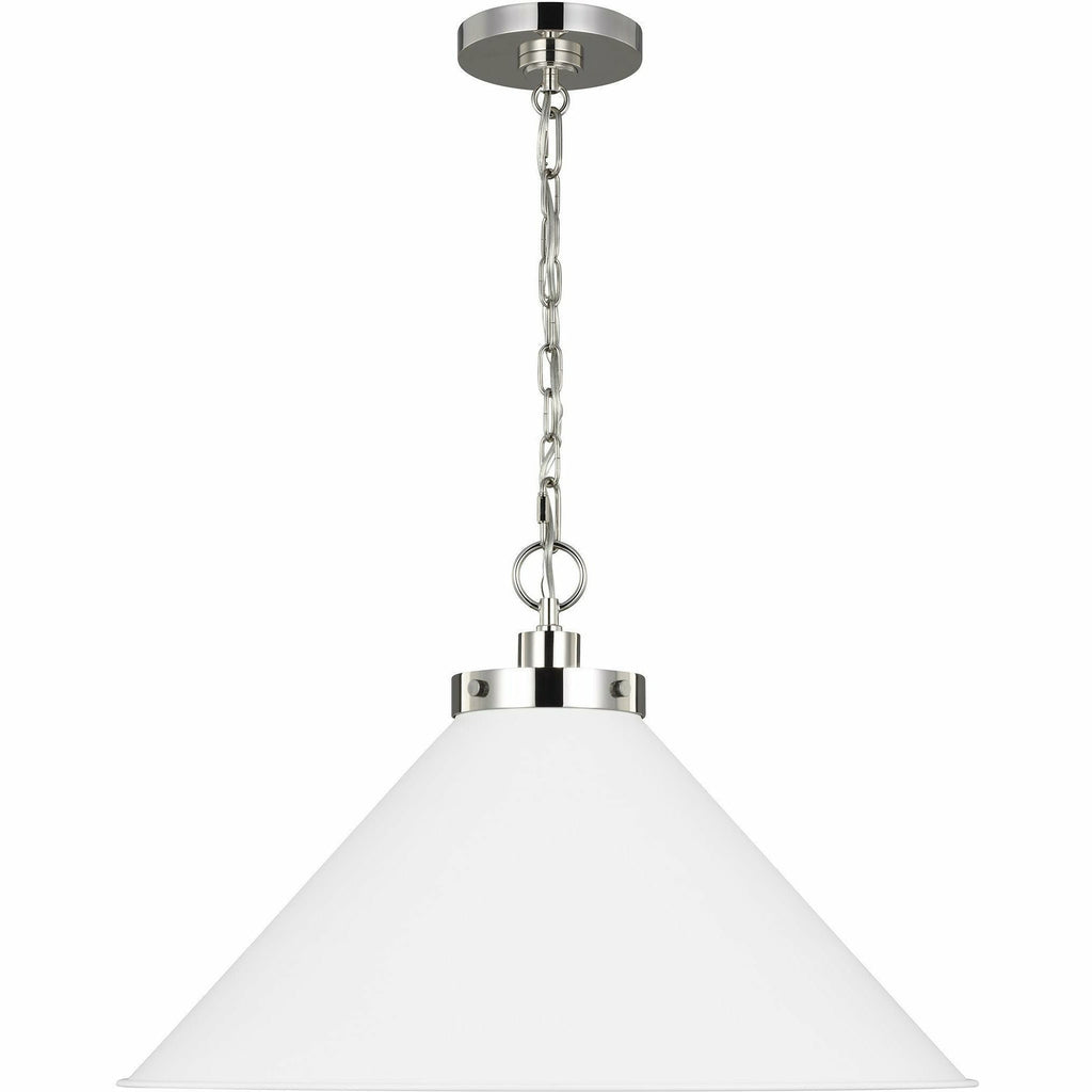 Wellfleet Medium Wide Pendant | Pendants | Visual Comfort Studio - Light House Co.