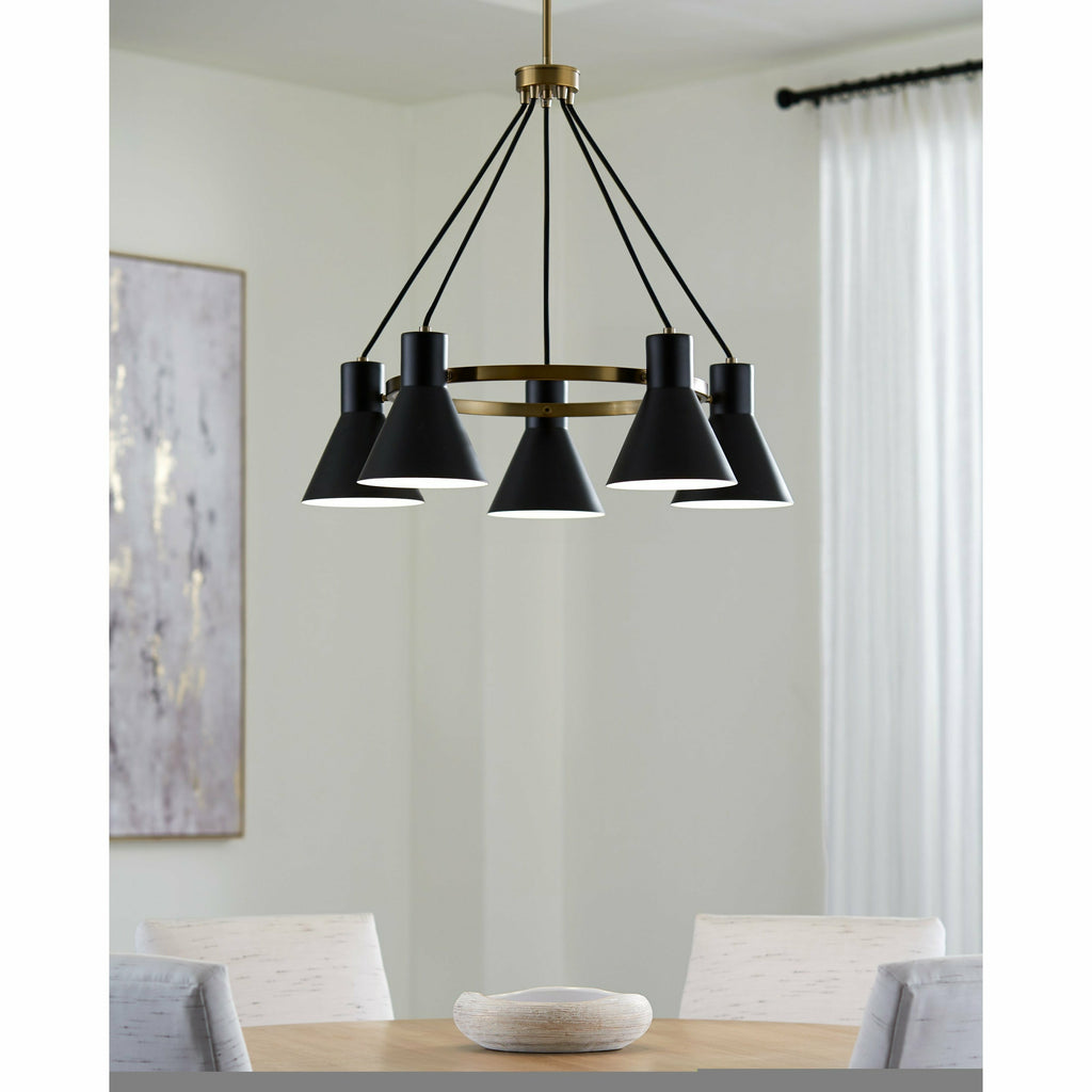 Towner Five Light Chandelier | Chandeliers | Generation Lighting - Light House Co.