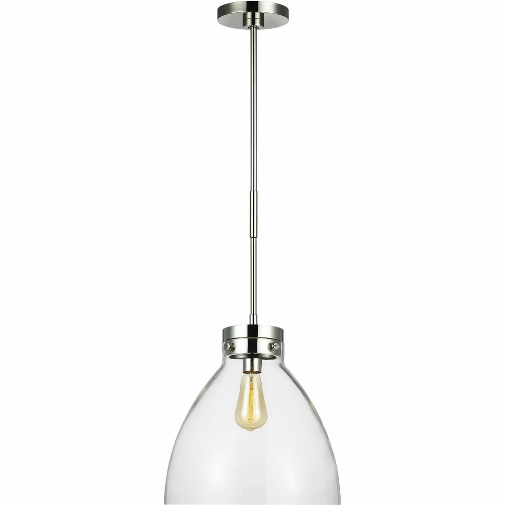 Garrett Wide Pendant | Pendants | Visual Comfort Studio - Light House Co.