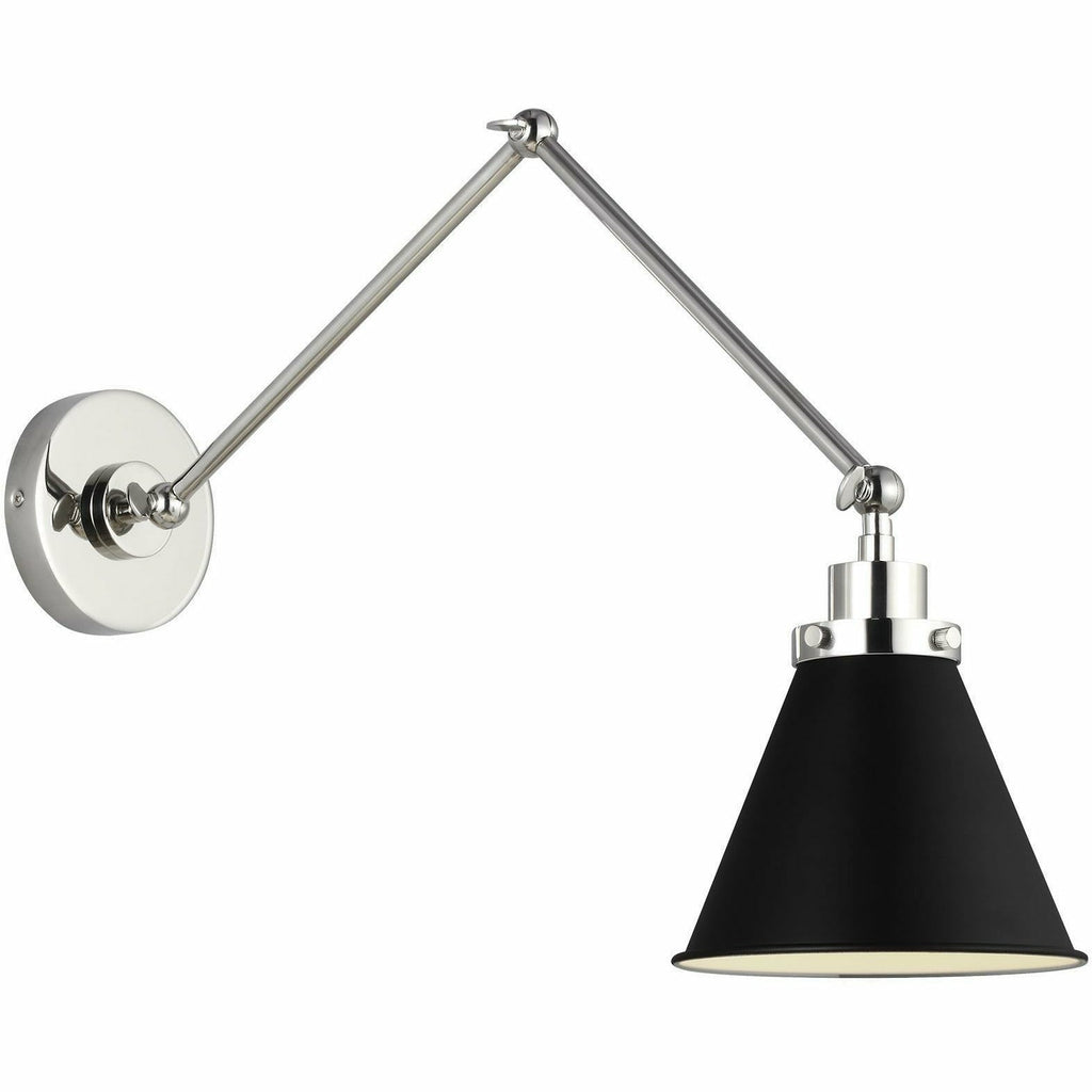 Wellfleet Double Arm Cone Task Sconce | Wall Sconce | Visual Comfort Studio - Light House Co.