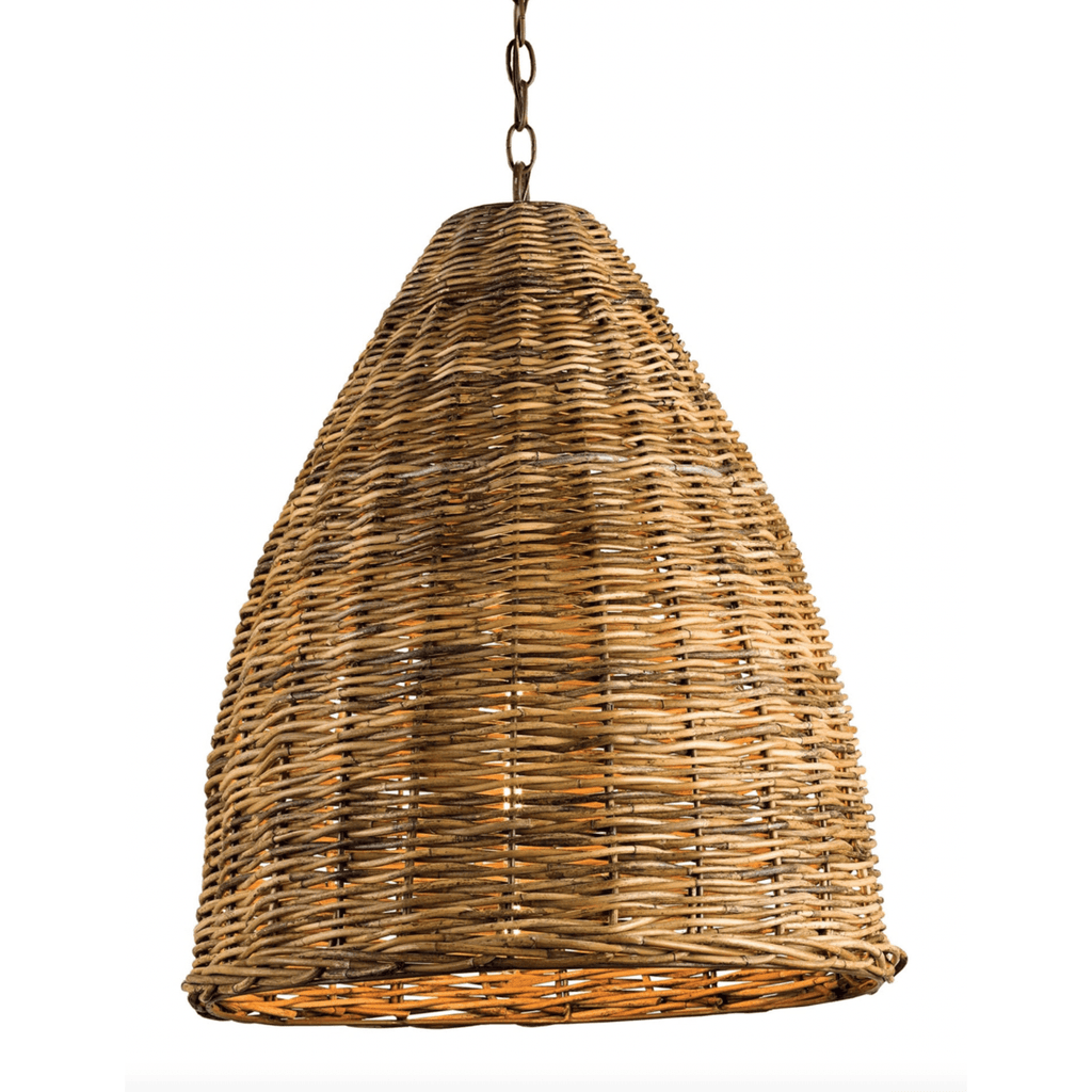 Basket Pendant | Pendants | Currey & Company - Light House Co.