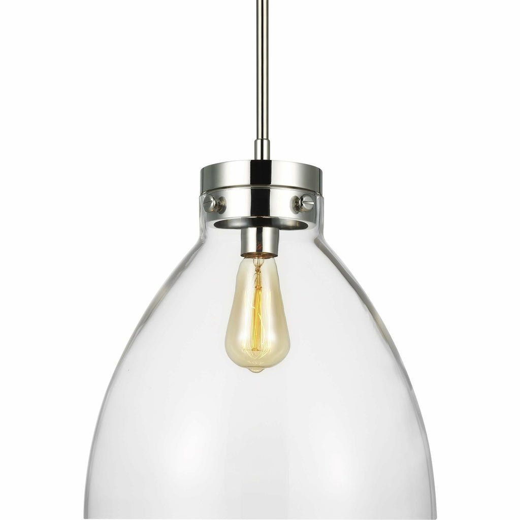 Garrett Wide Pendant | Pendants | Visual Comfort Studio - Light House Co.