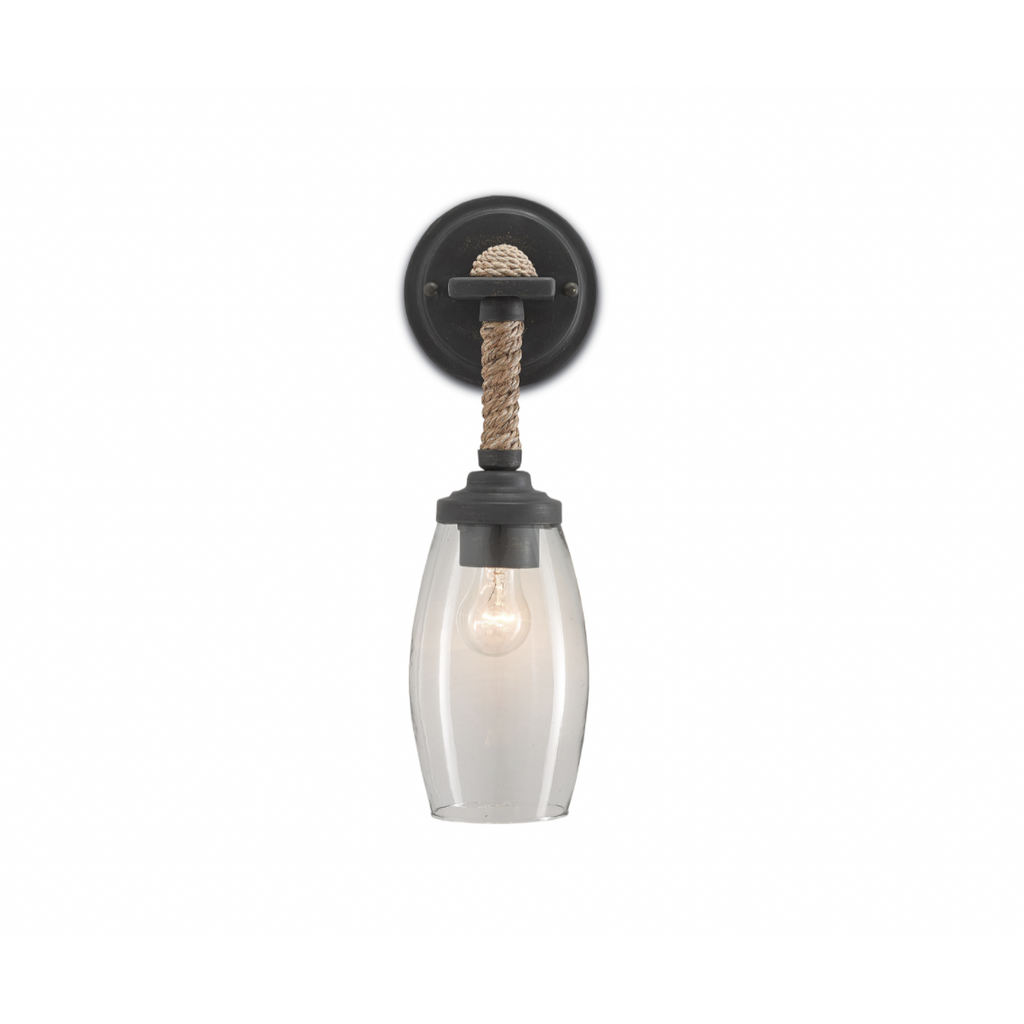 Hightider Wall Sconce | Wall Sconce | Currey & Company - Light House Co.