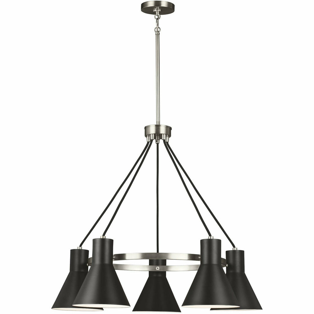 Towner Five Light Chandelier | Chandeliers | Generation Lighting - Light House Co.