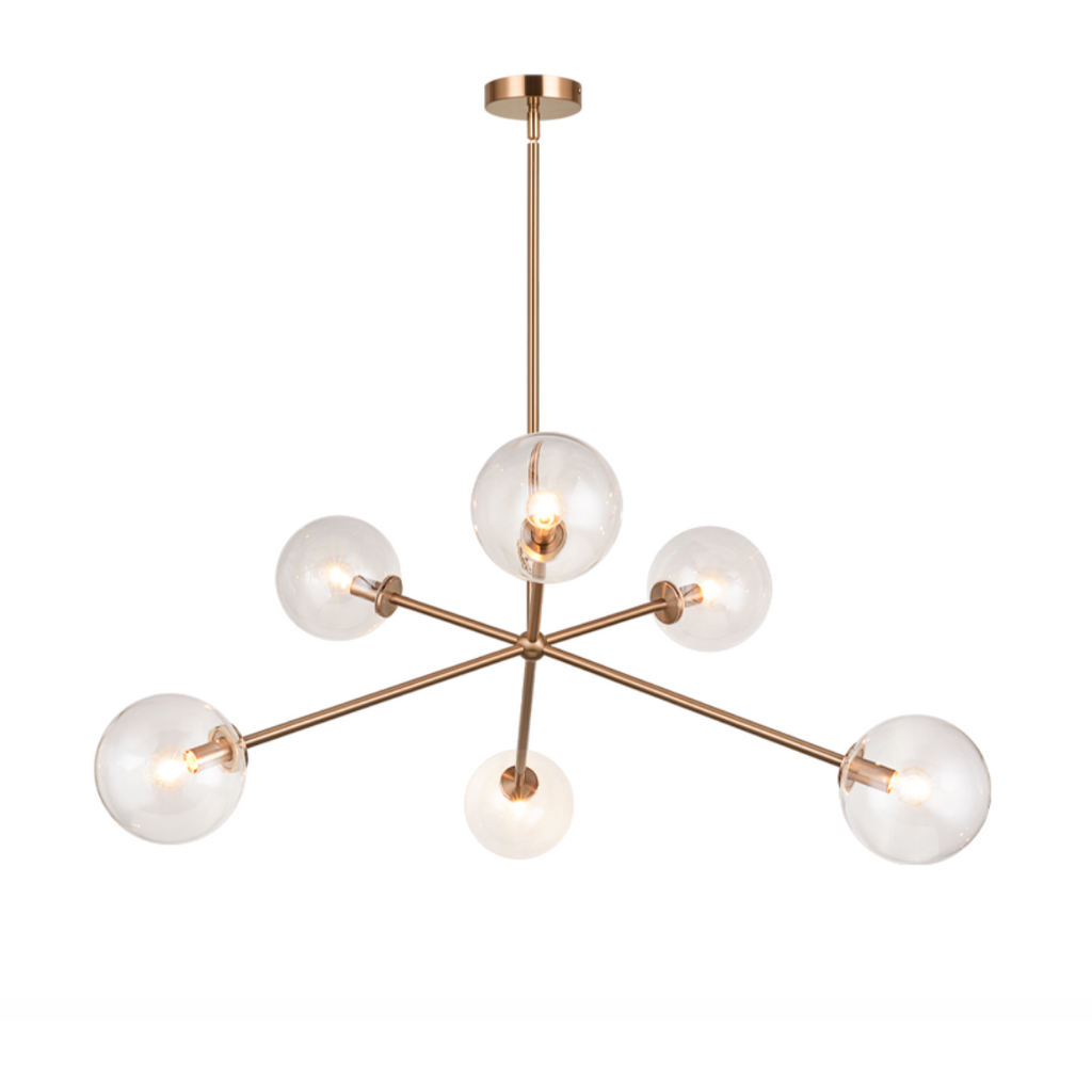 Novo 6-Light Chandelier | Chandeliers | Matteo - Light House Co.