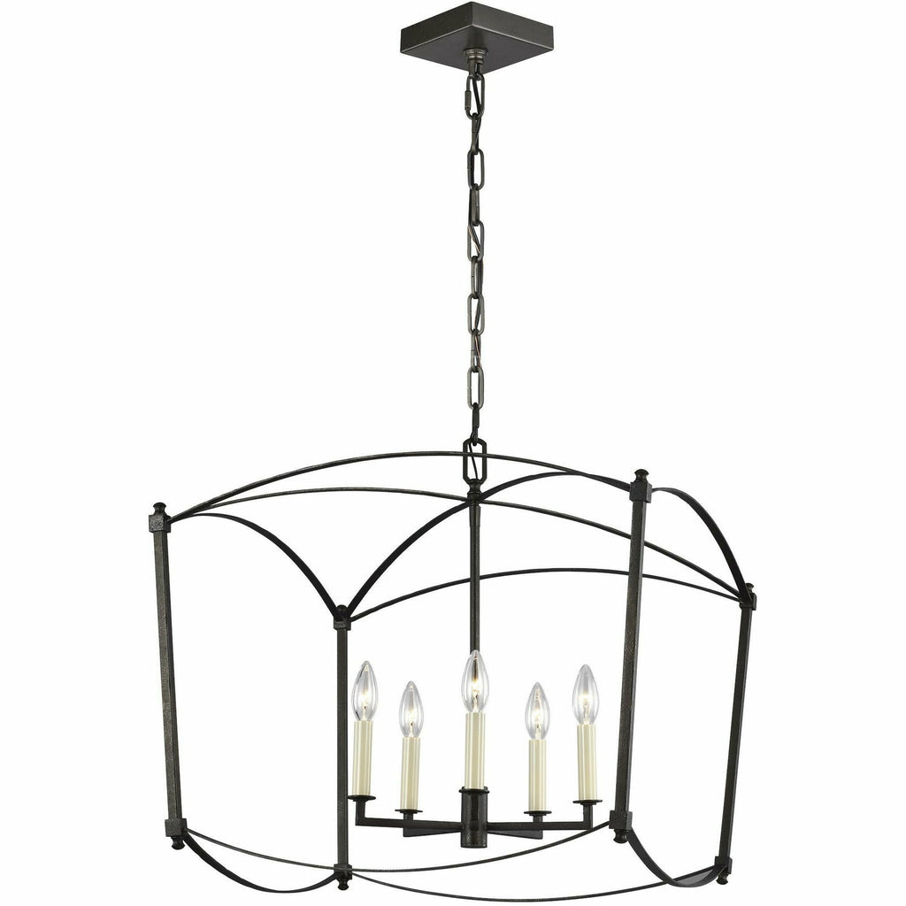 Thayer Wide Lantern | Lanterns | Visual Comfort Studio - Light House Co.