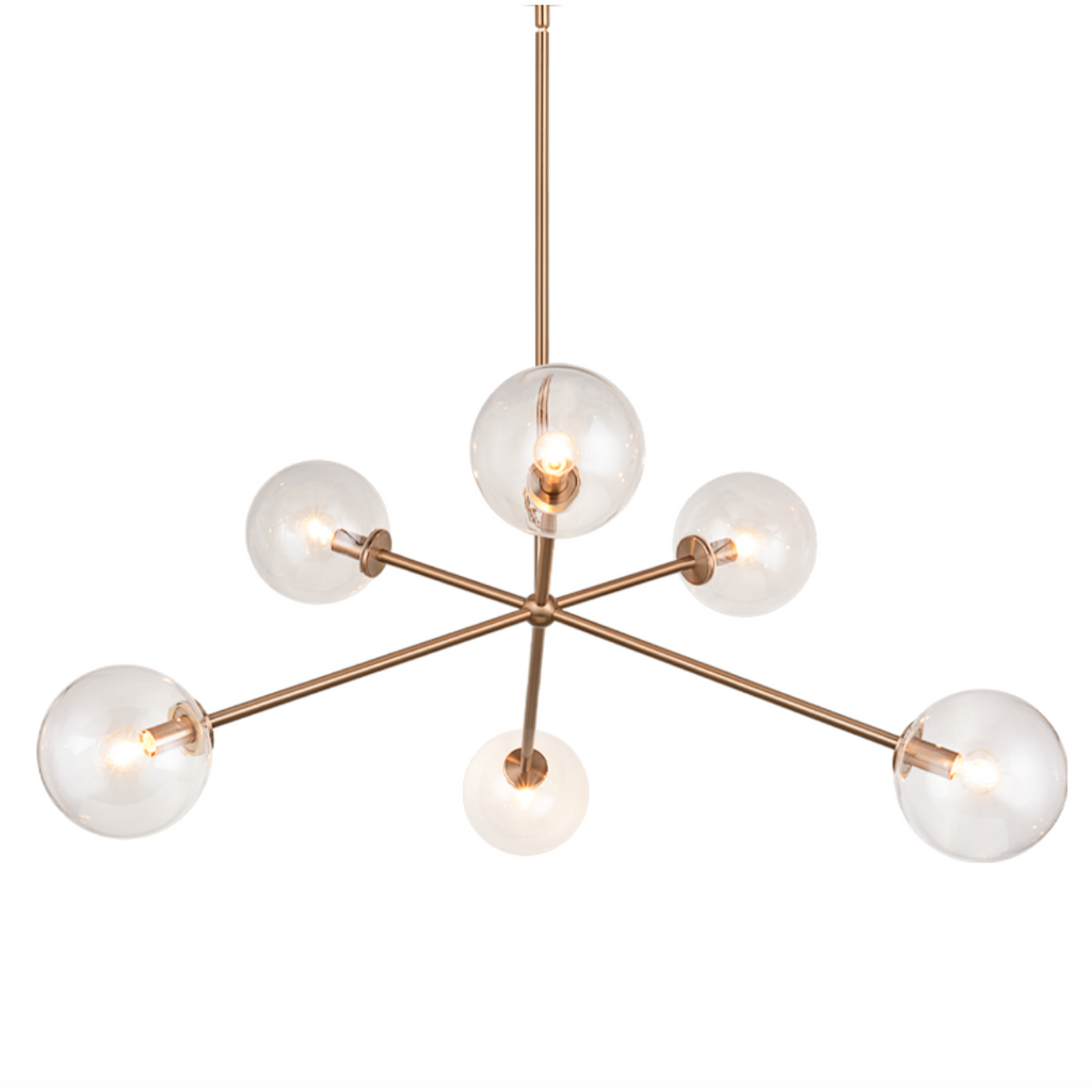 Novo 6-Light Chandelier | Chandeliers | Matteo - Light House Co.