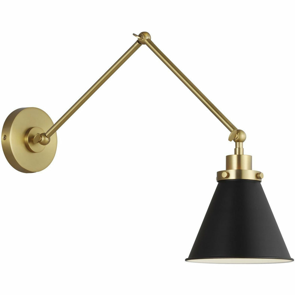 Wellfleet Double Arm Cone Task Sconce | Wall Sconce | Visual Comfort Studio - Light House Co.